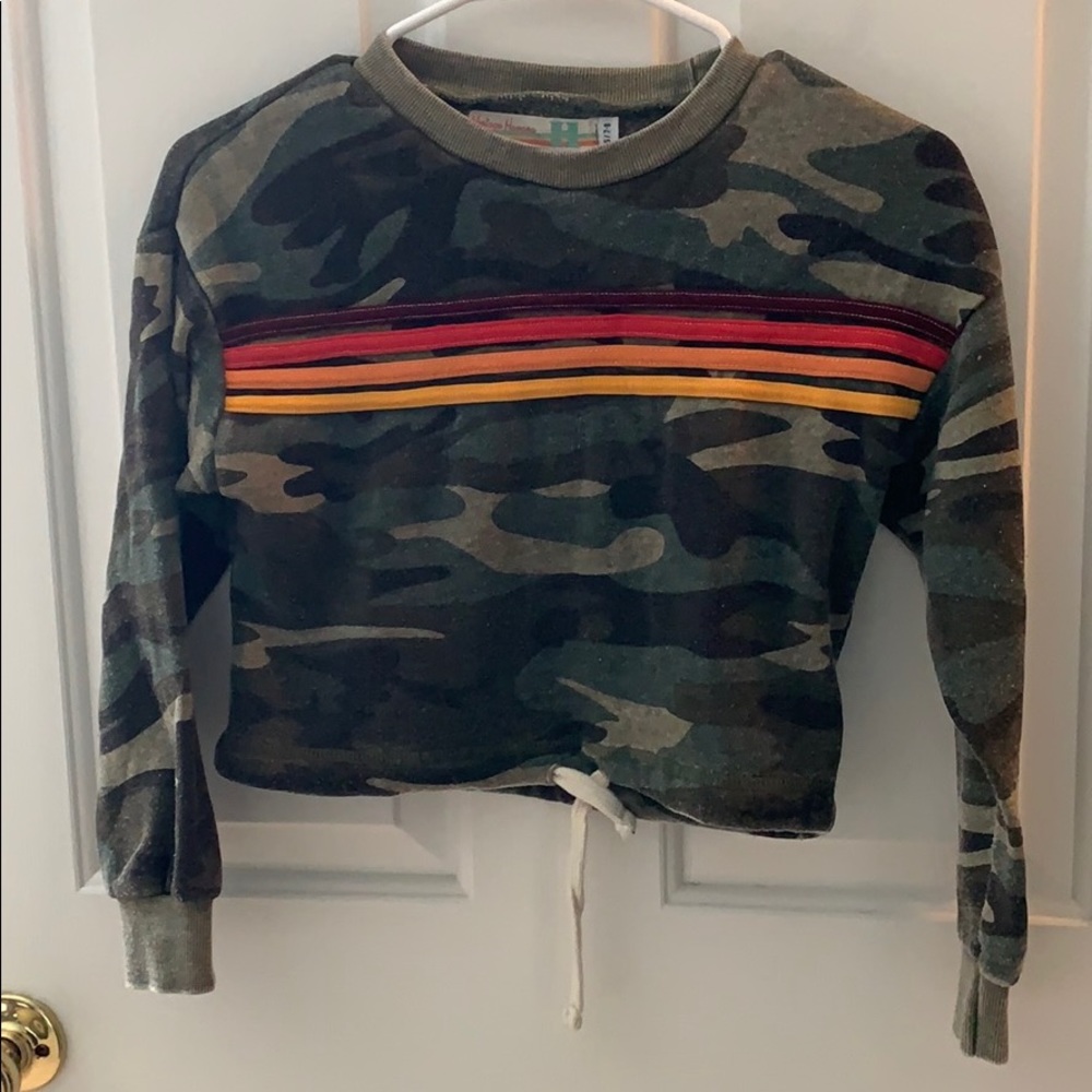 Vintage Havana Kids cropped sweatshirt